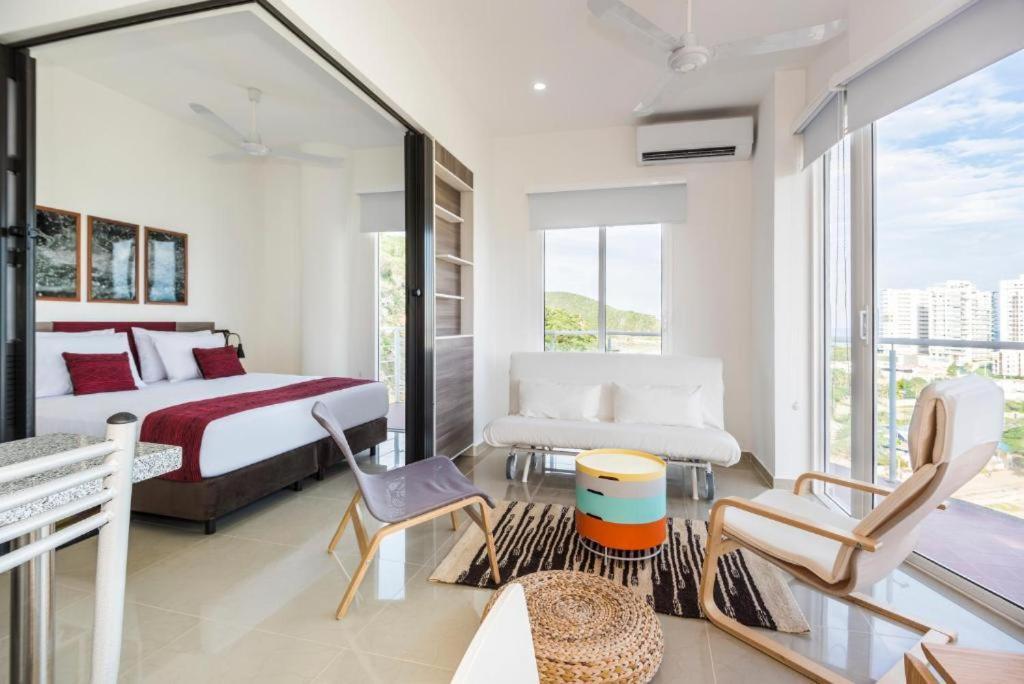 Terrazas Tayrona Travelers Apartamentos Y Suites Santa Marta Dış mekan fotoğraf